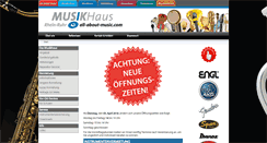 Desktop Screenshot of musikhaus-rhein-ruhr.de